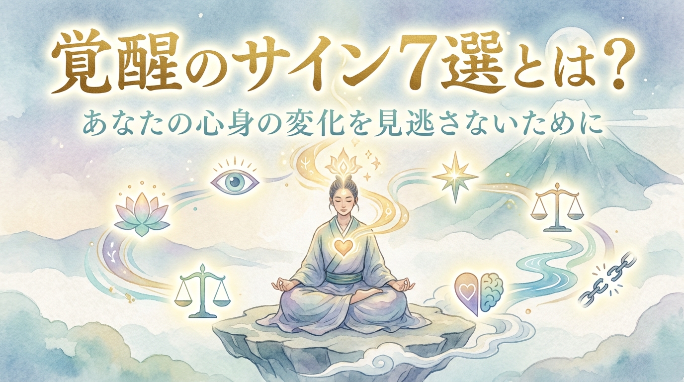 覚醒のサイン7選とは？あなたの心身の変化を見逃さないために