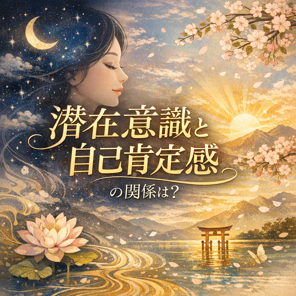 潜在意識と自己肯定感の関係は？