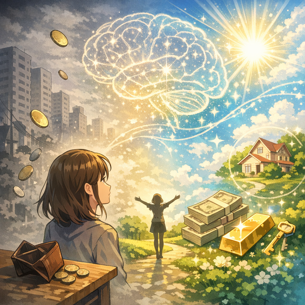 お金がない現実を変えるには、潜在意識の書き換えが重要です