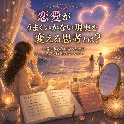 恋愛がうまくいかない現実を変える思考とは？