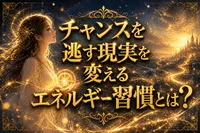チャンスを逃す現実を変えるエネルギー習慣とは？
