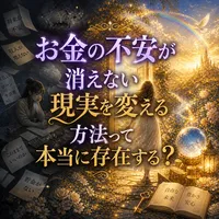 お金の不安が消えない現実を変える方法って本当に存在する？