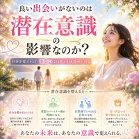 良い出会いがないのは潜在意識の影響なのか？